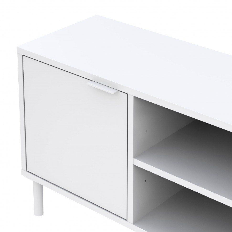 Móvel Tv Chicago 46x120x30cm Branco Móvel Tv Chicago 46x120x30cm Branco