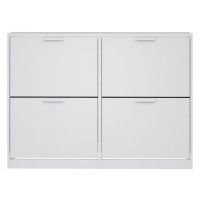Sapateira 4 Gavetas 165x90x63cm Branco Sapateira 4 Gavetas 165x90x63cm Branco