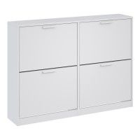 Sapateira 4 Gavetas 165x90x63cm Branco Sapateira 4 Gavetas 165x90x63cm Branco