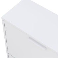 Sapateira 4 Gavetas 165x90x63cm Branco Sapateira 4 Gavetas 165x90x63cm Branco