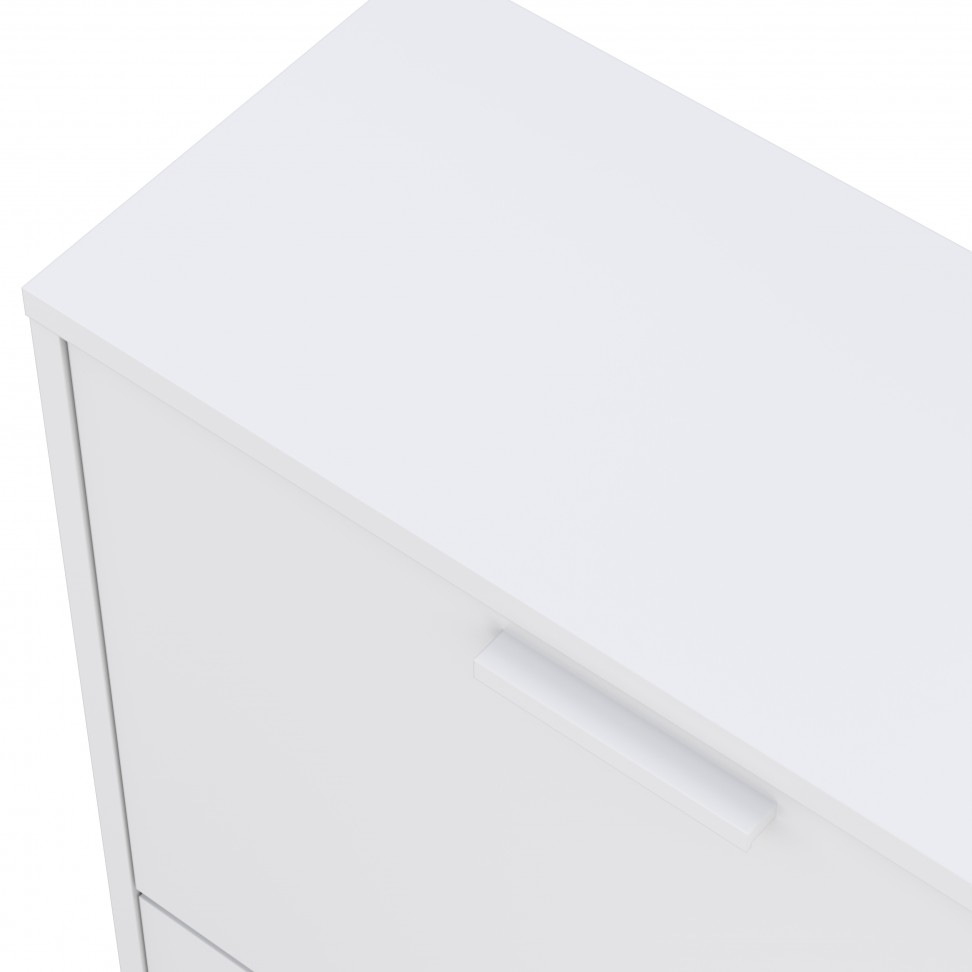 Sapateira 4 Gavetas 165x90x63cm Branco