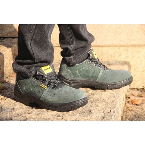 Sapato Camura Cinza S1p Biqueira Ao