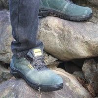 Sapato Camura Cinza S1p Biqueira Ao