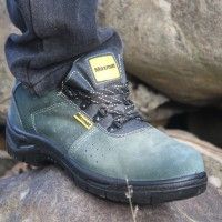 Sapato Camura Cinza S1p Biqueira Ao