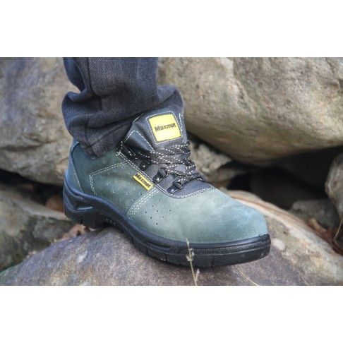 Sapato Camura Cinza S1p Biqueira Ao