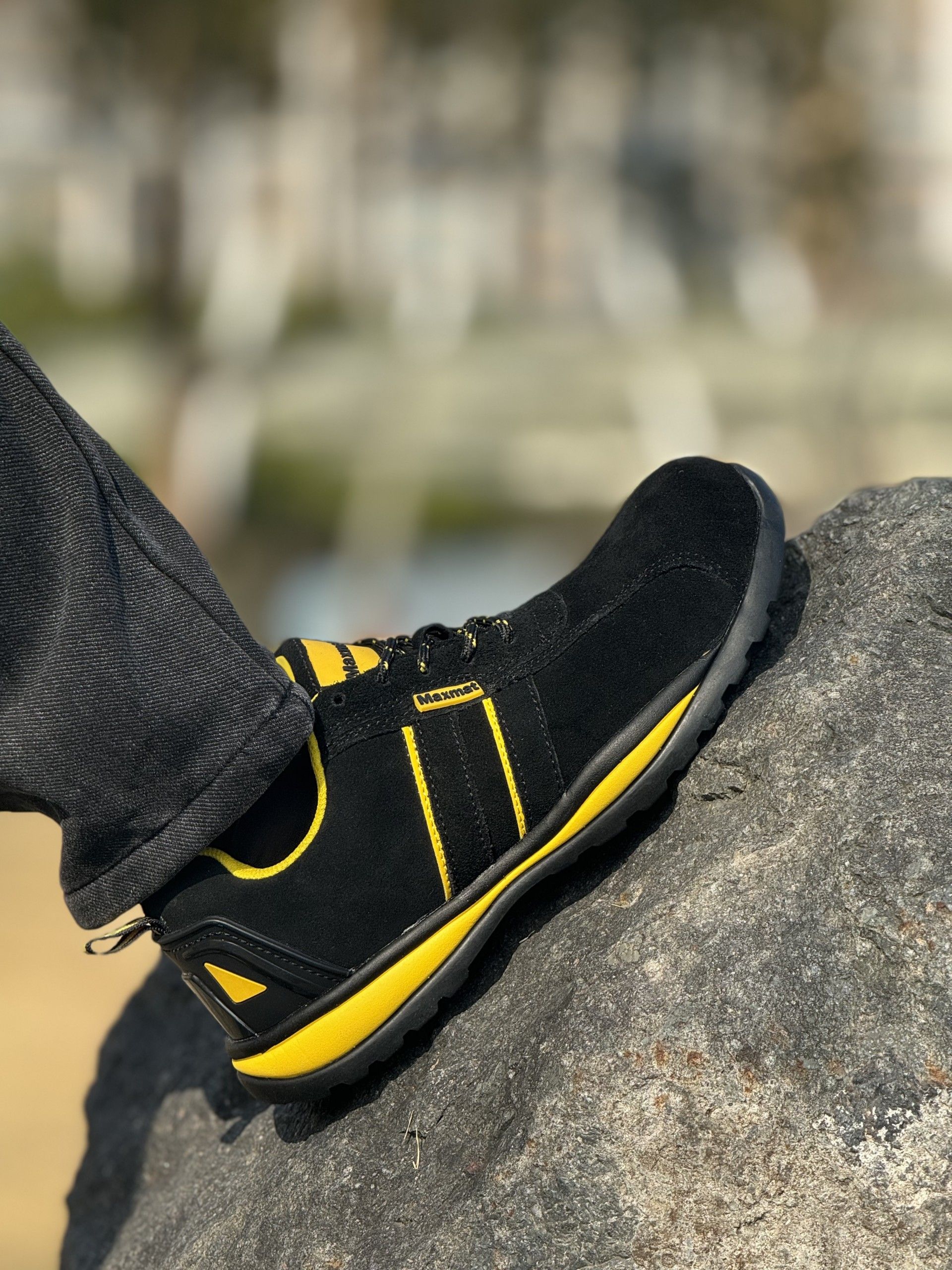 Sapato Camurça Azul S1p 0% Metal | Tam. 39