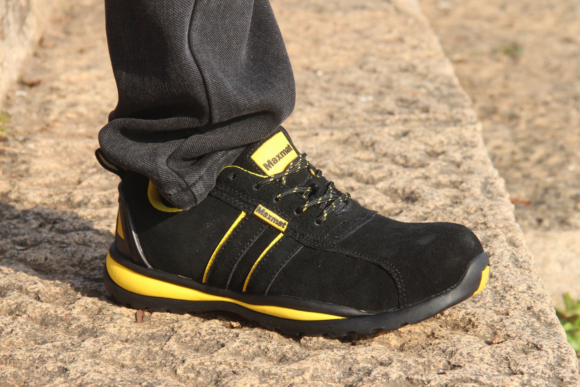 Sapato Camurça Azul S1p Kevlar