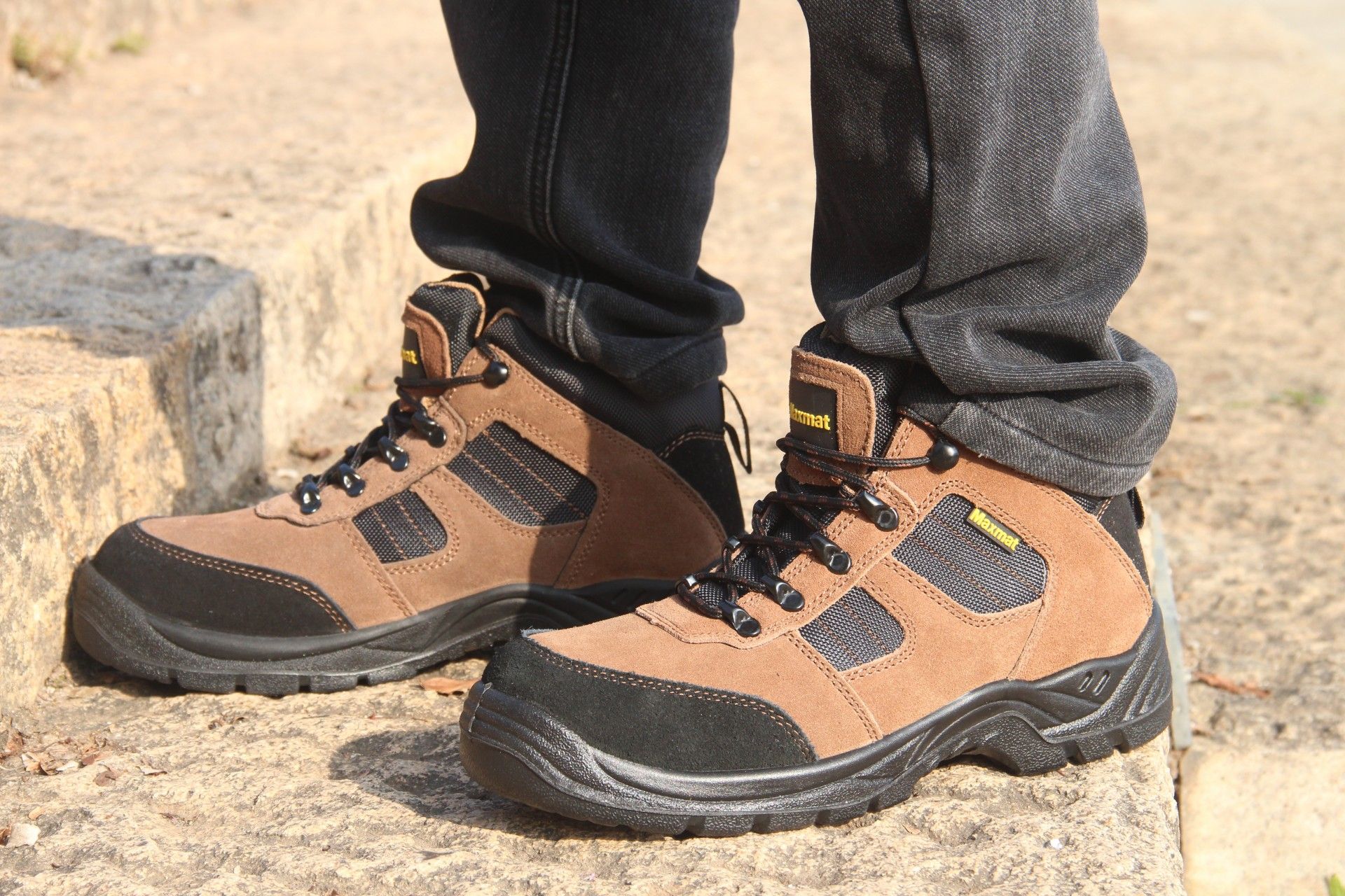 Bota Castanha S1P Biquiera Aço Tam. 39