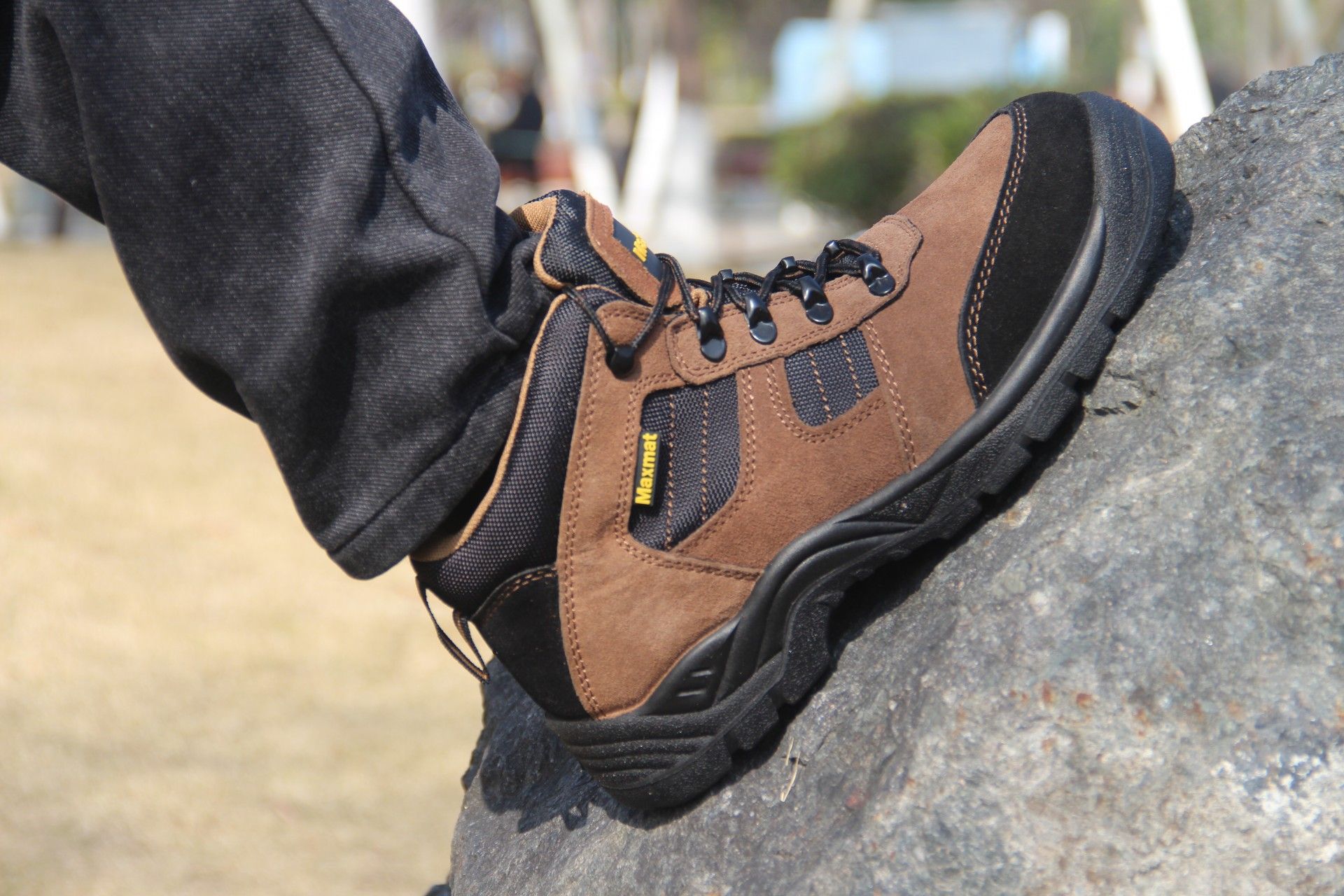 Bota Castanha S1p B Aço 44