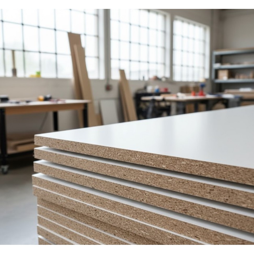 Placa Melamina Branco 122x61cm 16mm