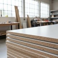 Placa Melamina Branco 122x61cm 19mm