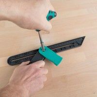 Esquadro m�vel c/ fun��o de marca��o