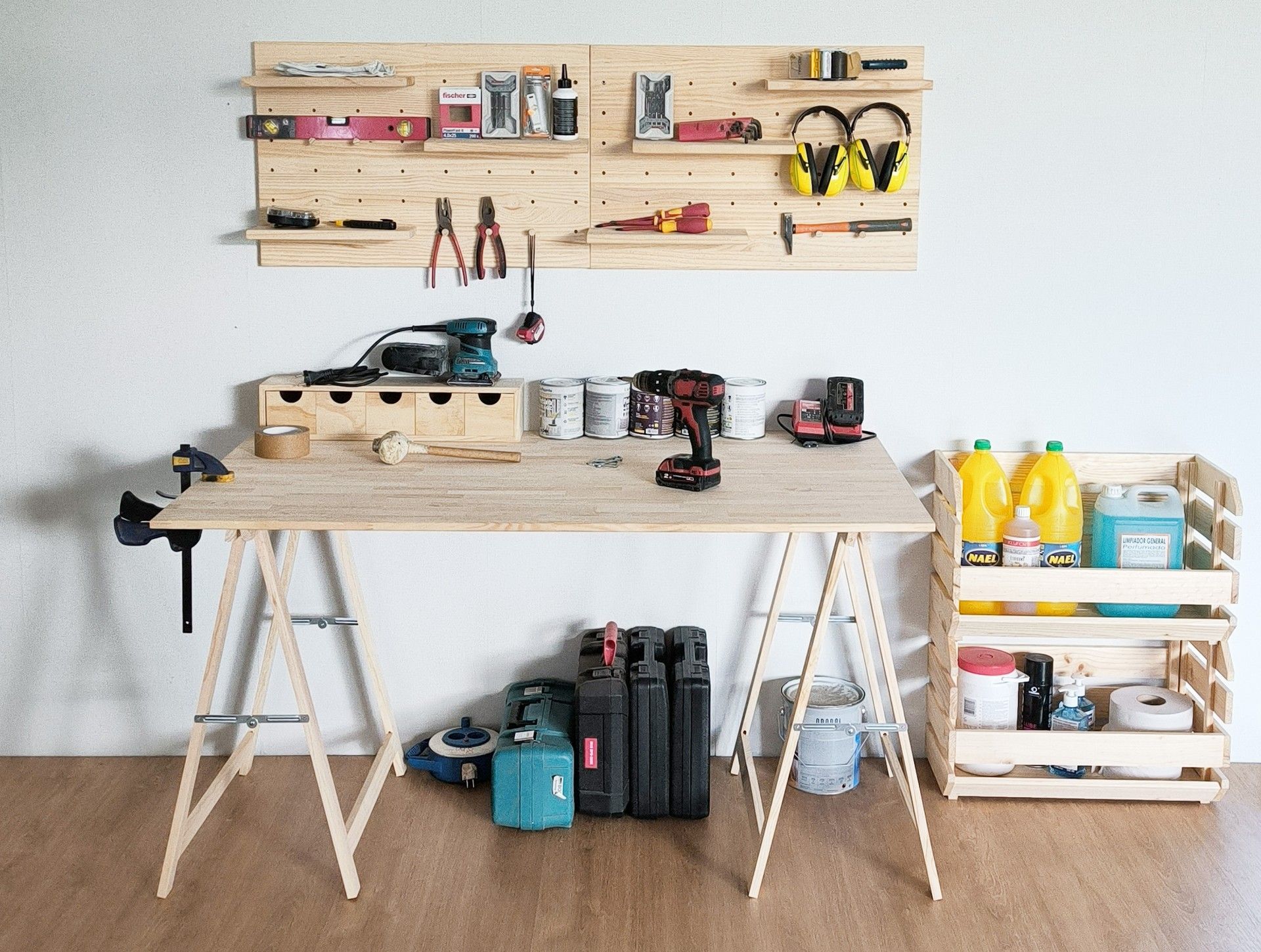 Painel em Pinho 18mm 140x80cm