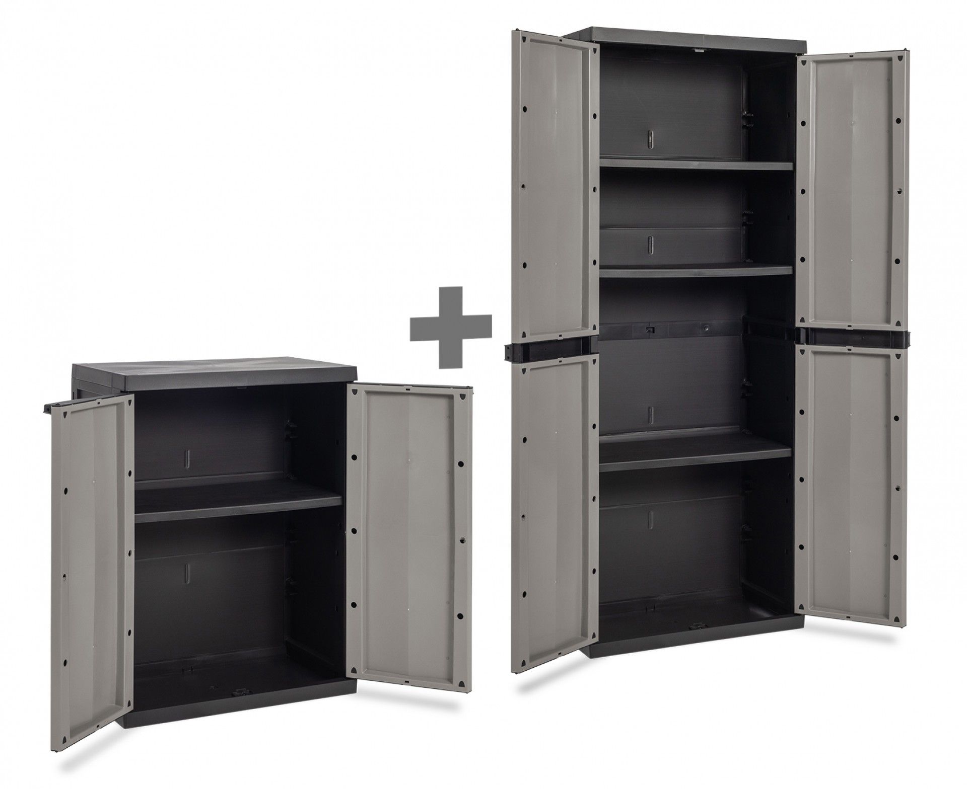 Pack 2 Armários PVC Trend Midi