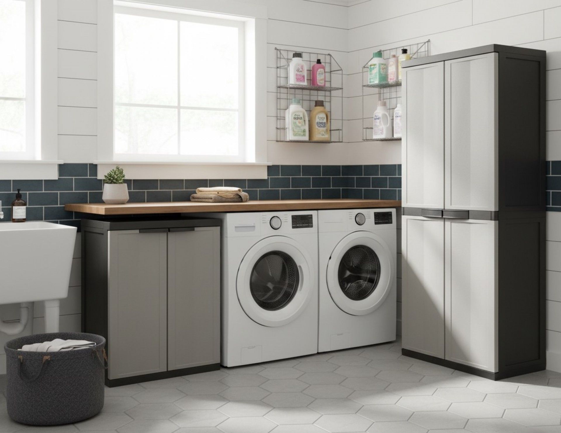 Pack 2 Armários PVC Trend Midi