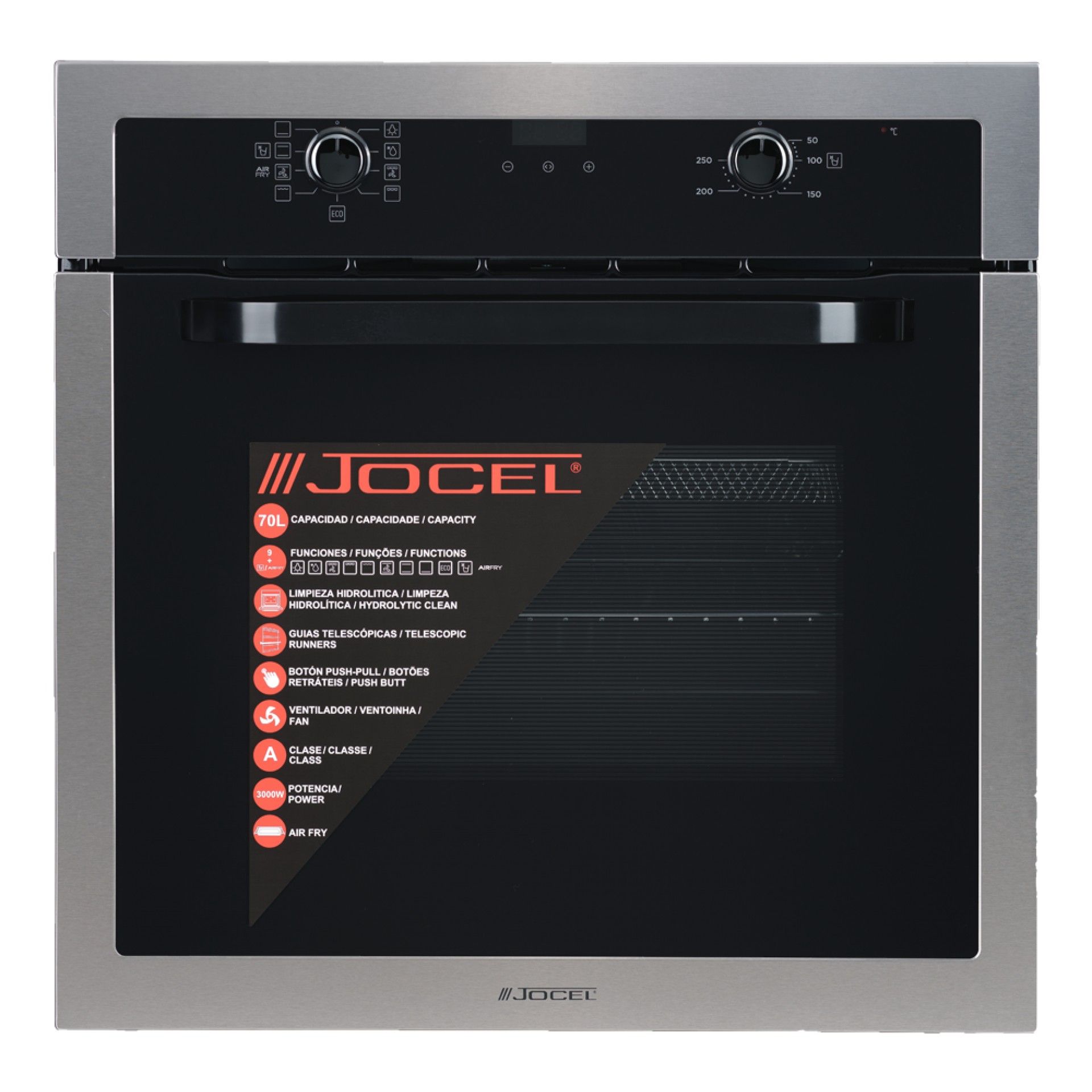 Pack Forno e Placa Vitrocerâmica Jocel