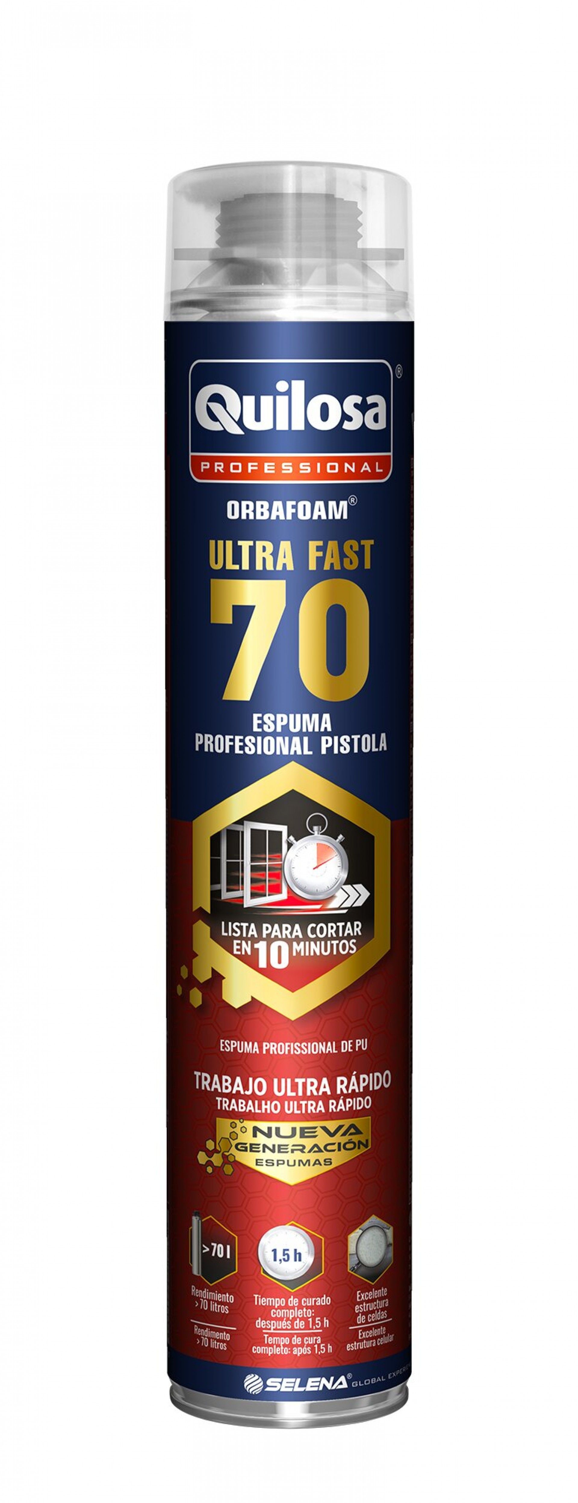 Espuma Poliuretano Ultra Fast Pistola 870ml