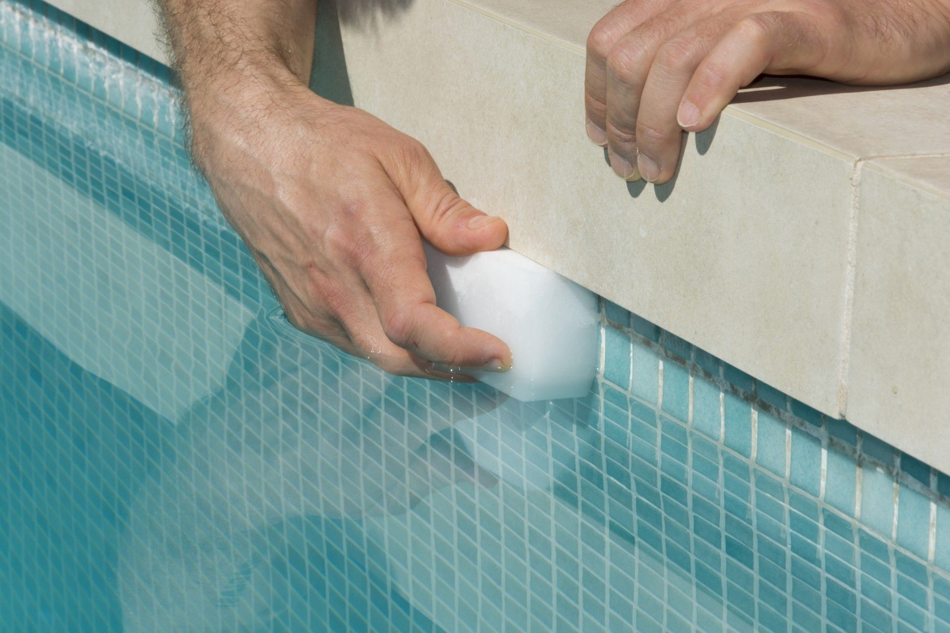 Esponja para Linha Flutuação Da Piscina