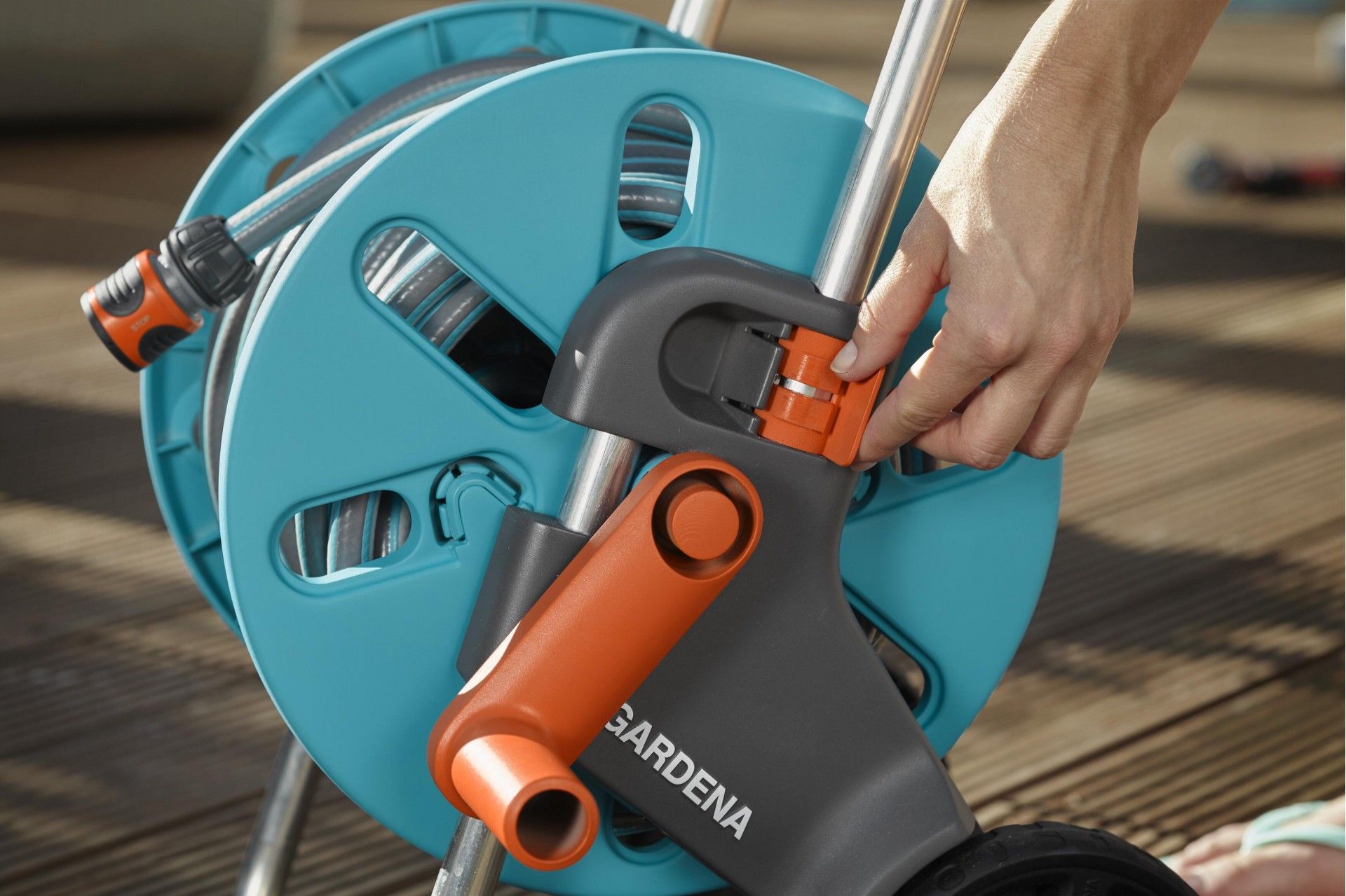 Carro Porta Mangueira C/20m Mang.13mm