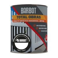 Esmalte Total Obras Sintico Mate Preto 0,75L