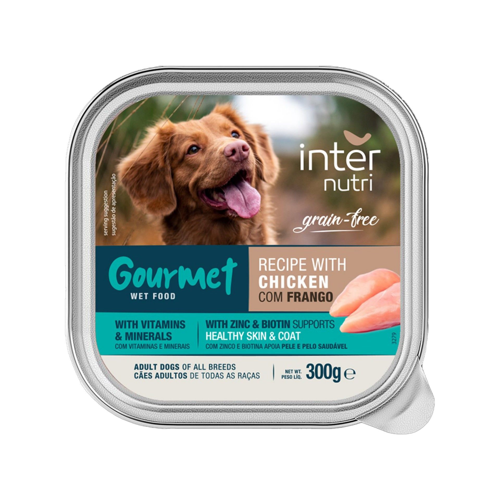 Alimento Para Cão Frango Paté 300g