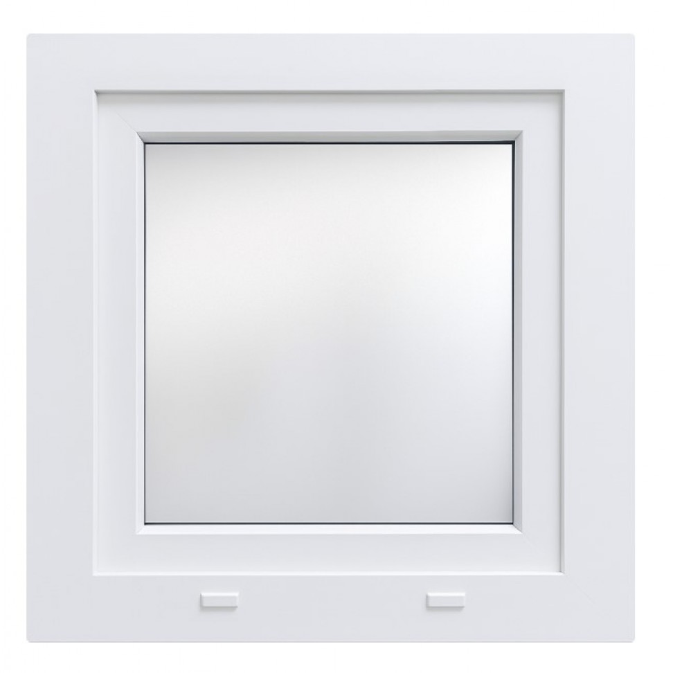 Janela Pvc 60x60 Direita Vidro Duplo (4/16/4) Janela Pvc 60x60 Direita Vidro Duplo (4/16/4)