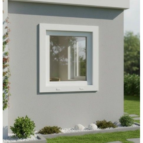 Janela Pvc 60x60 Esquerda Vidro Duplo(4/16/4) Janela Pvc 60x60 Esquerda Vidro Duplo(4/16/4)