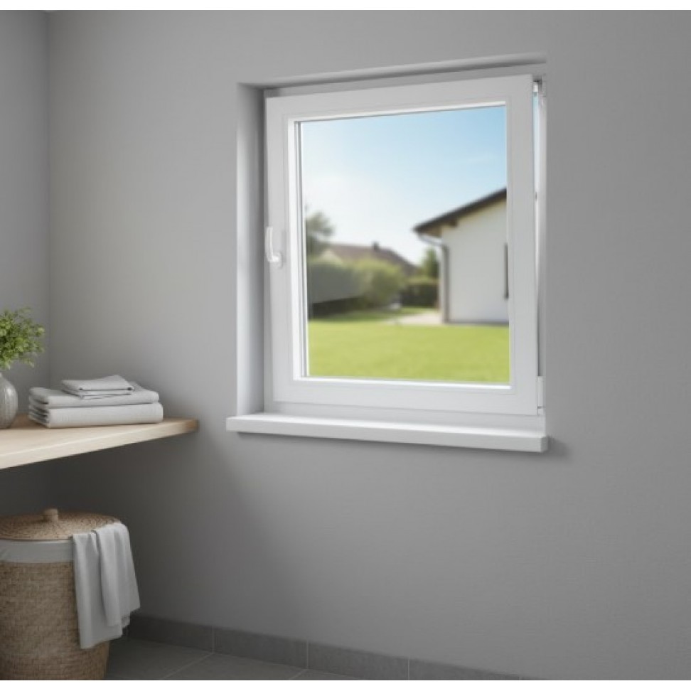Janela Pvc 75x75 Direita Vidro Duplo (4/16/4) Janela Pvc 75x75 Direita Vidro Duplo (4/16/4)