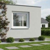 Janela Pvc 75x75 Direita Vidro Duplo (4/16/4) Janela Pvc 75x75 Direita Vidro Duplo (4/16/4)