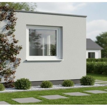 Janela Pvc 75x75 Direita Vidro Duplo (4/16/4)