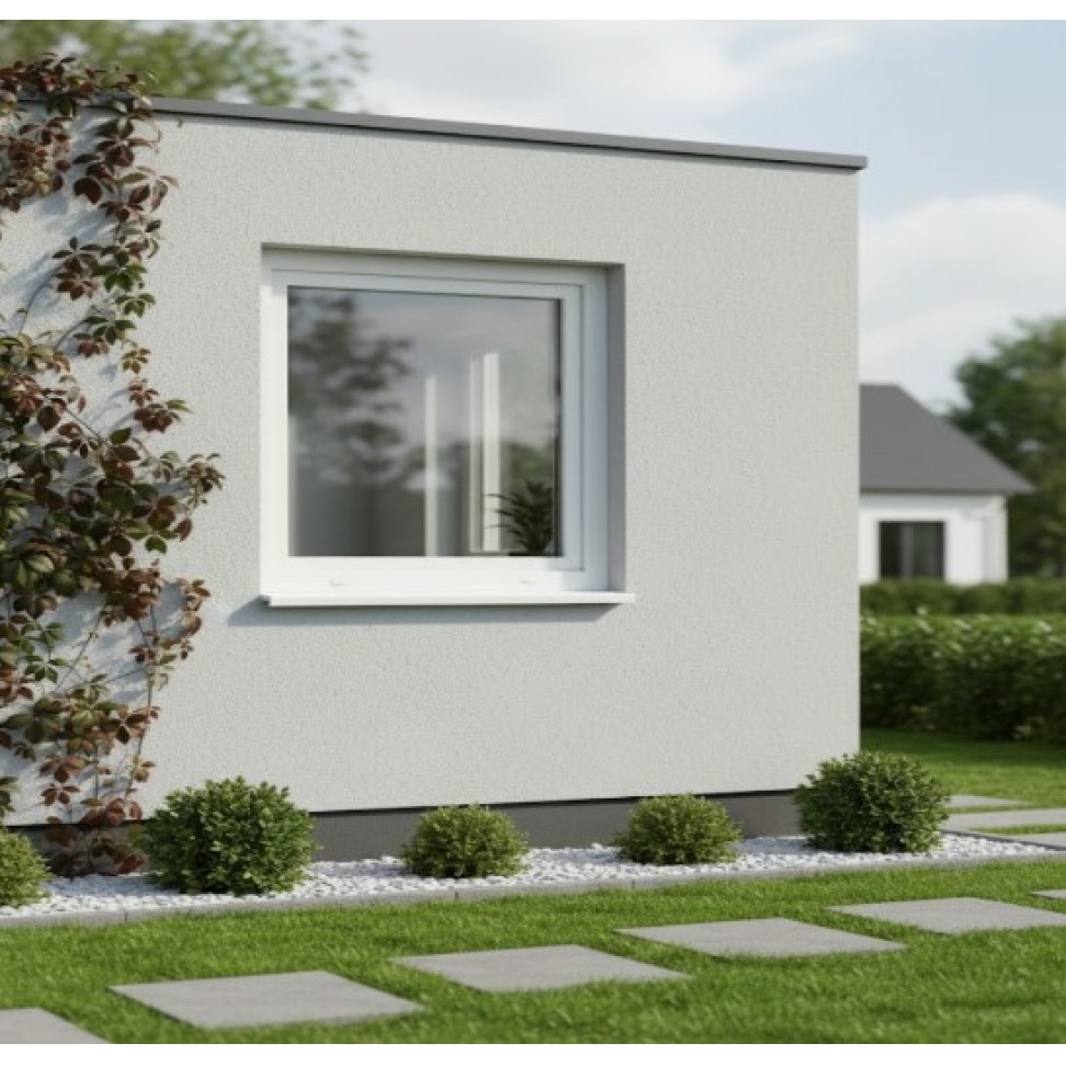 Janela Pvc 75x75 Esquerda Vidro Duplo(4/16/4)