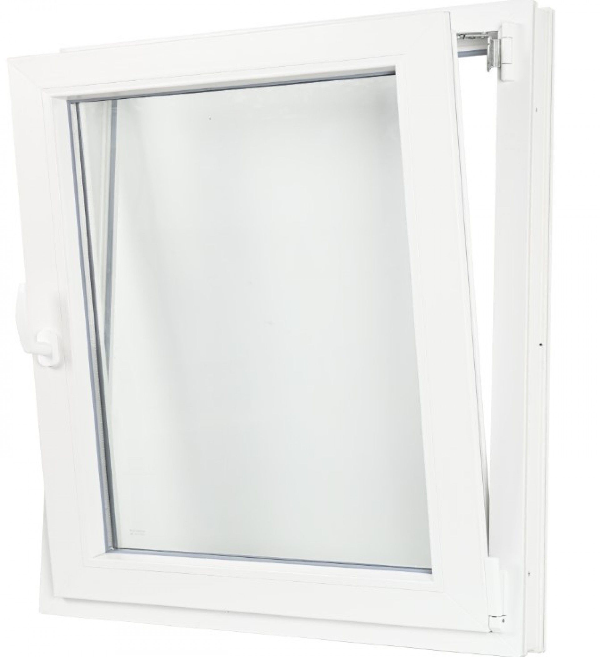 Janela Pvc 75x75 Direita Vidro Duplo (4/16/4)