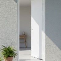 Porta Exterior em Pvc Direita 100x210cm