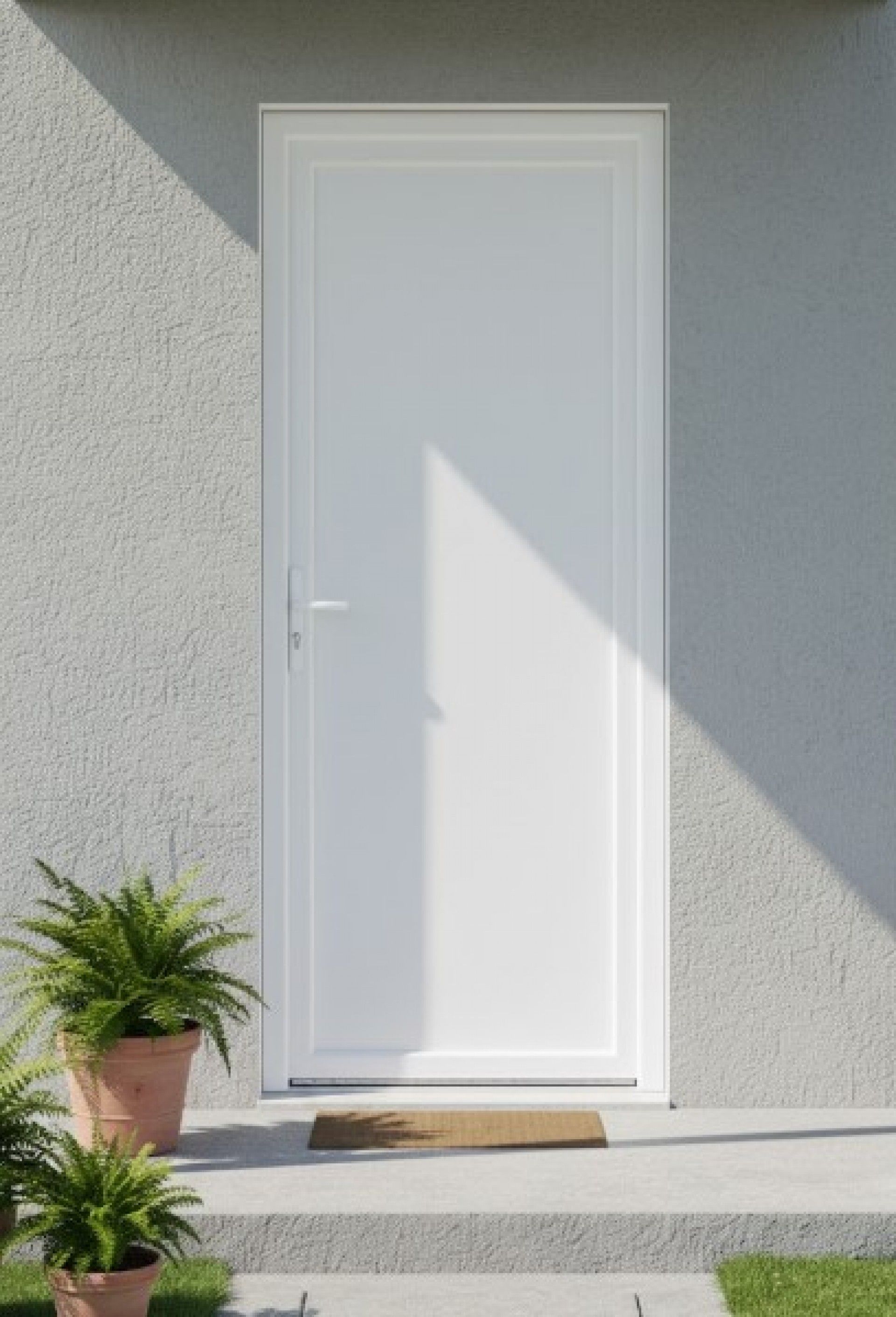 Porta Exterior em Pvc Direita 100x210cm