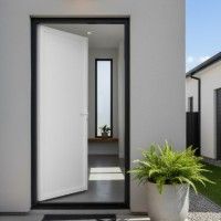 Porta Exterior em Pvc Esquerda 100x210cm