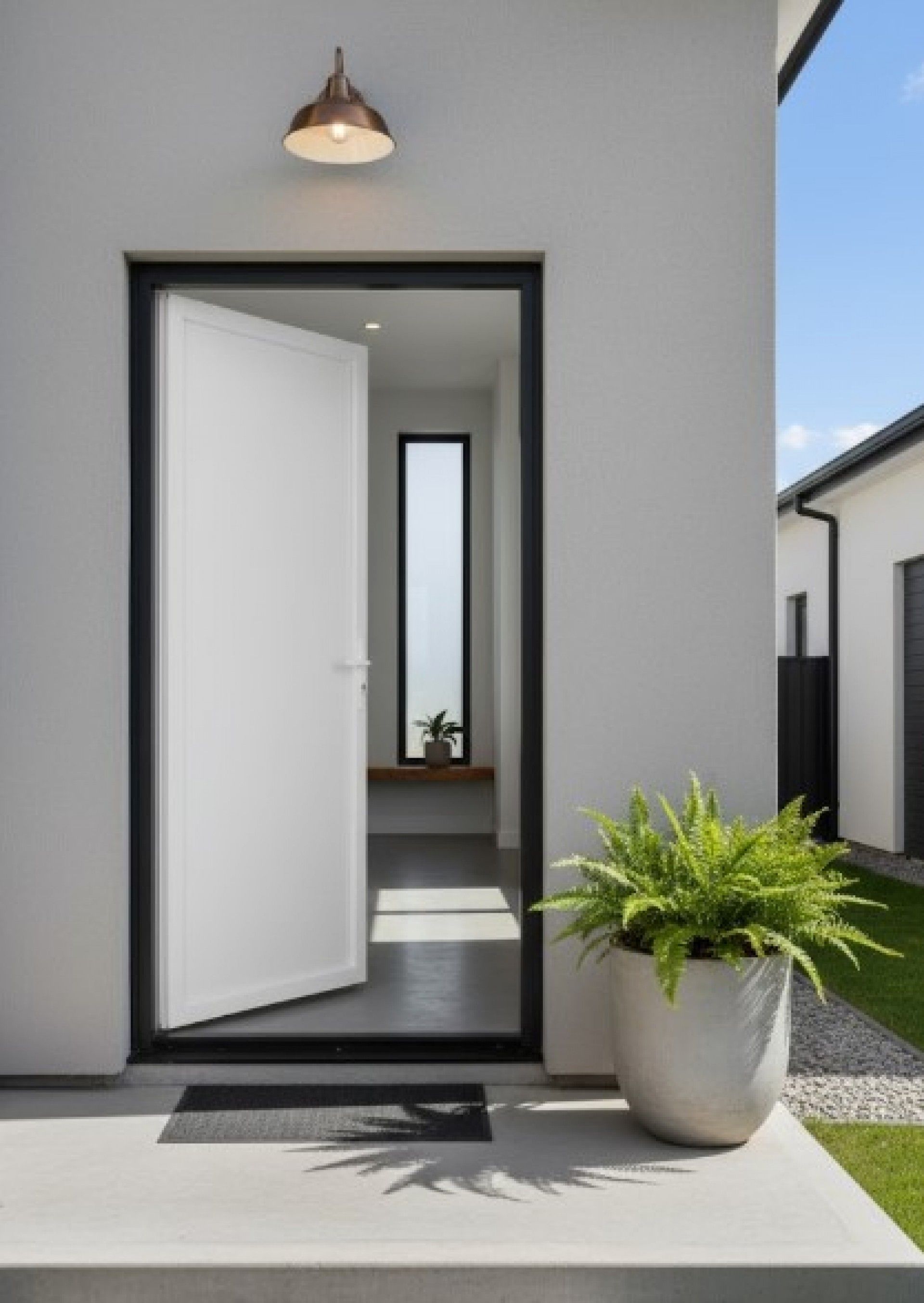 Porta Exterior em Pvc Esquerda 100x210cm