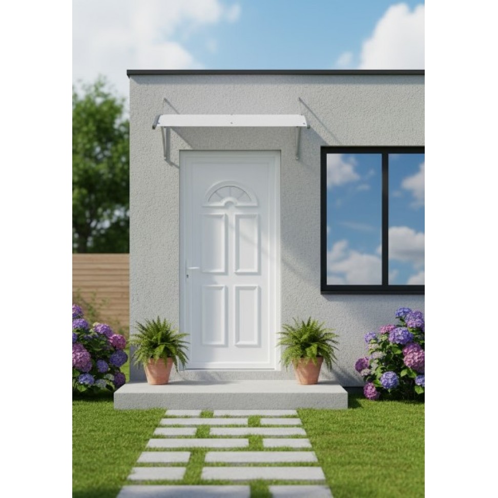 Porta Exterior em Pvc Direita Fecho 5 Pontos 100x210