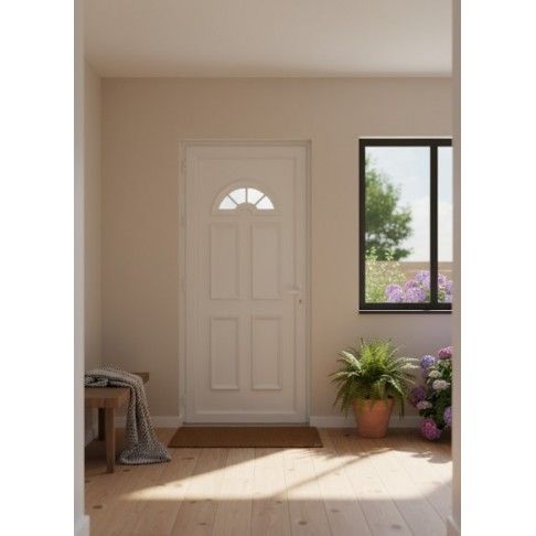 Porta Exterior em Pvc Direita Fecho 5 Pontos 100x210