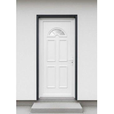 Porta Exterior em Pvc Esquerda Fecho 5 Pontos 100x210