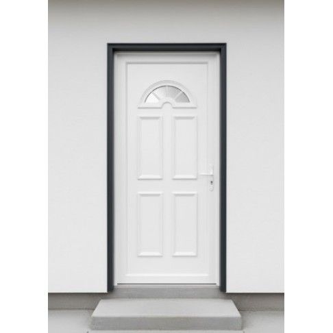 Porta Exterior em Pvc Esquerda Fecho 5 Pontos 100x210