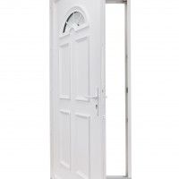 Porta Exterior em Pvc Esquerda Fecho 5 Pontos 100x210