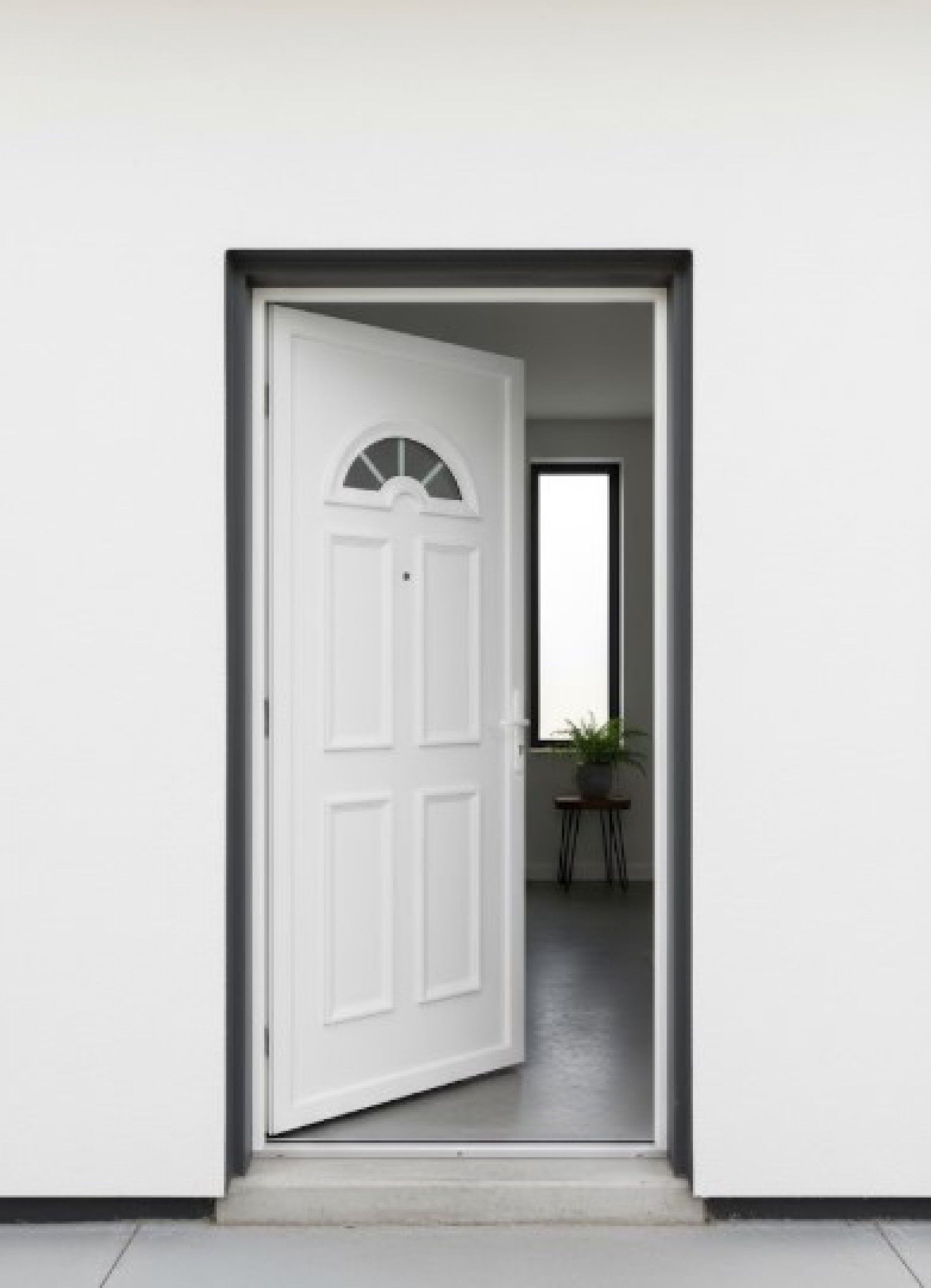 Porta Exterior em Pvc Esquerda Fecho 5 Pontos 100x210