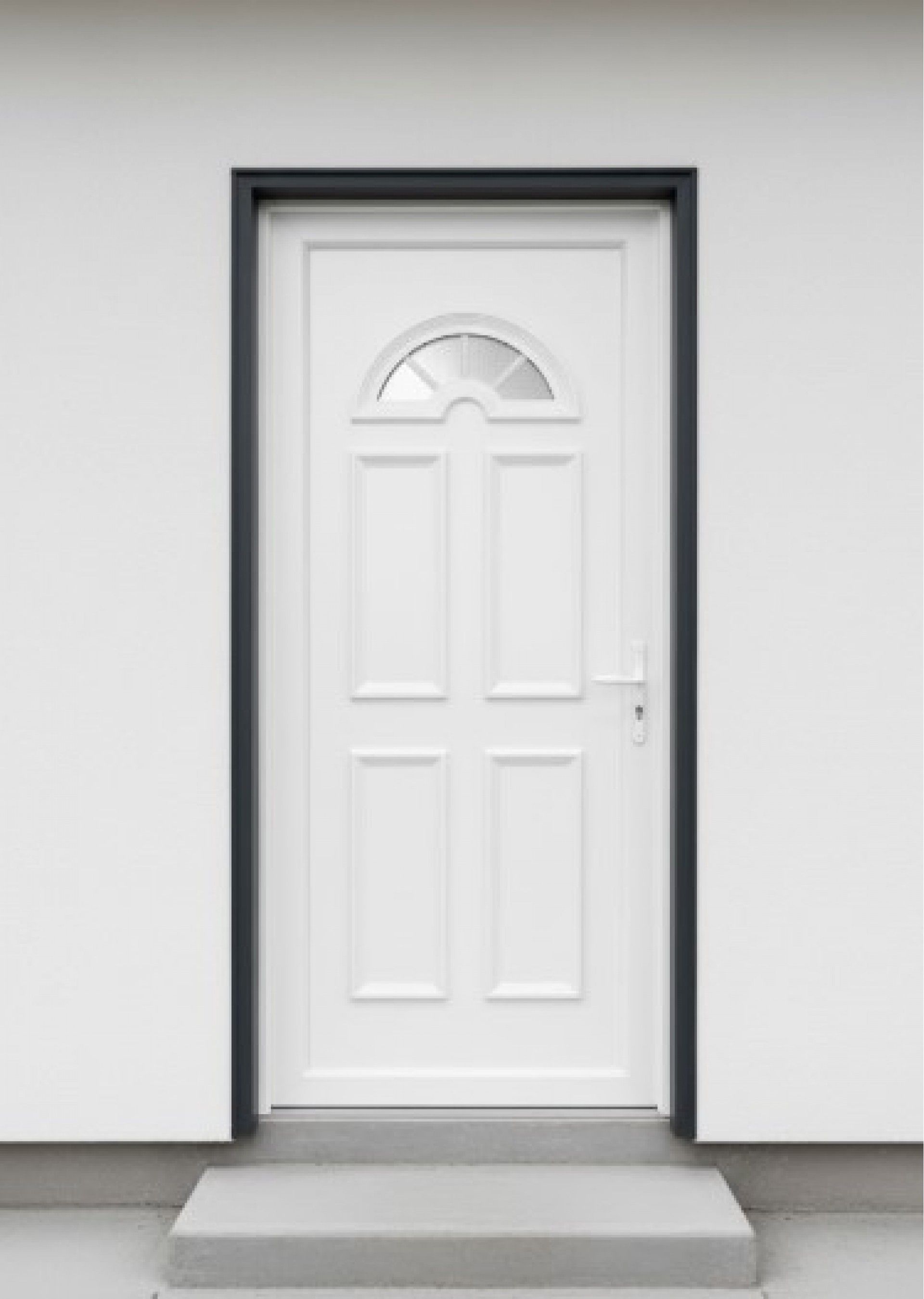 Porta Exterior em Pvc Esquerda Fecho 5 Pontos 100x210