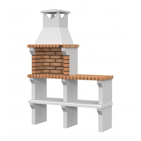 Churrasqueira Vagos com 2 bancadas e com grelhas simples