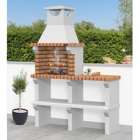 Churrasqueira Vagos com 2 bancadas e com grelhas simples