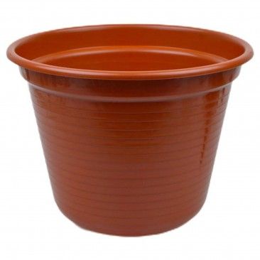 Vaso Cilindro 30cm Castanho