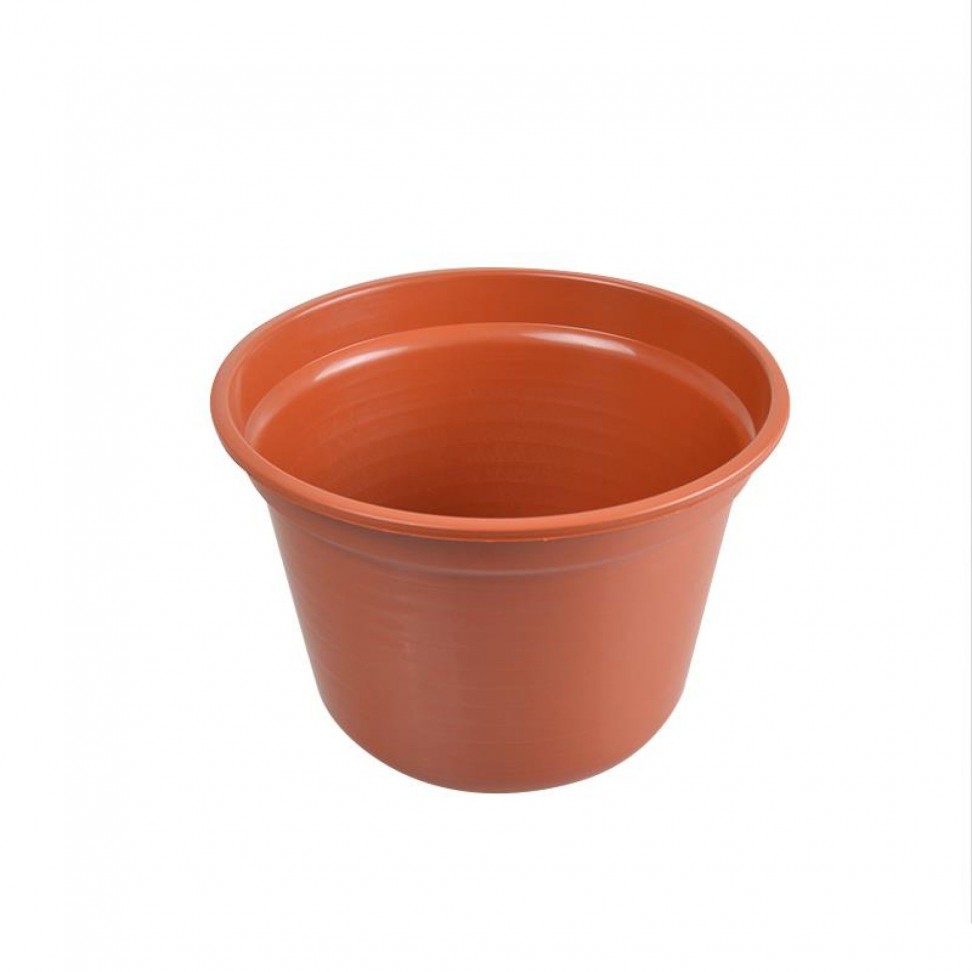 Vaso Cilindro 25cm Castanho