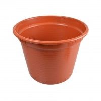 Vaso Cilindro 35cm Castanho Vaso Cilindro 35cm Castanho