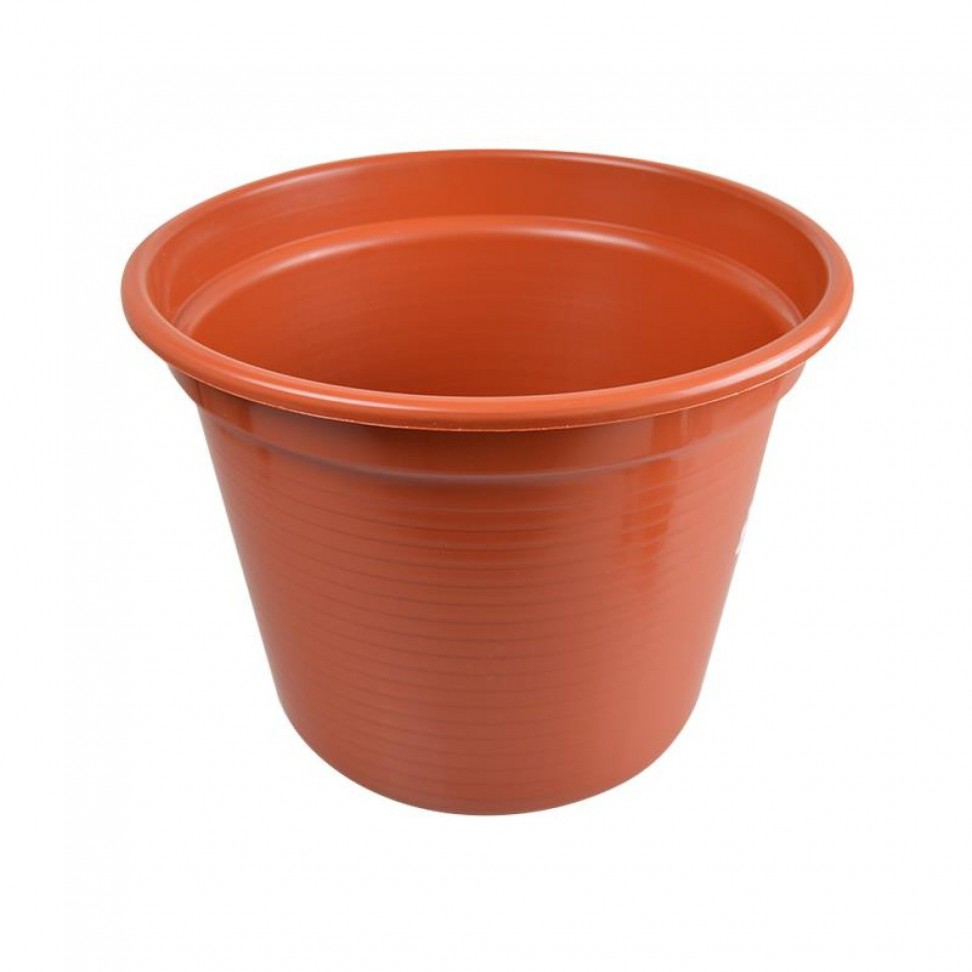 Vaso Cilindro 35cm Castanho