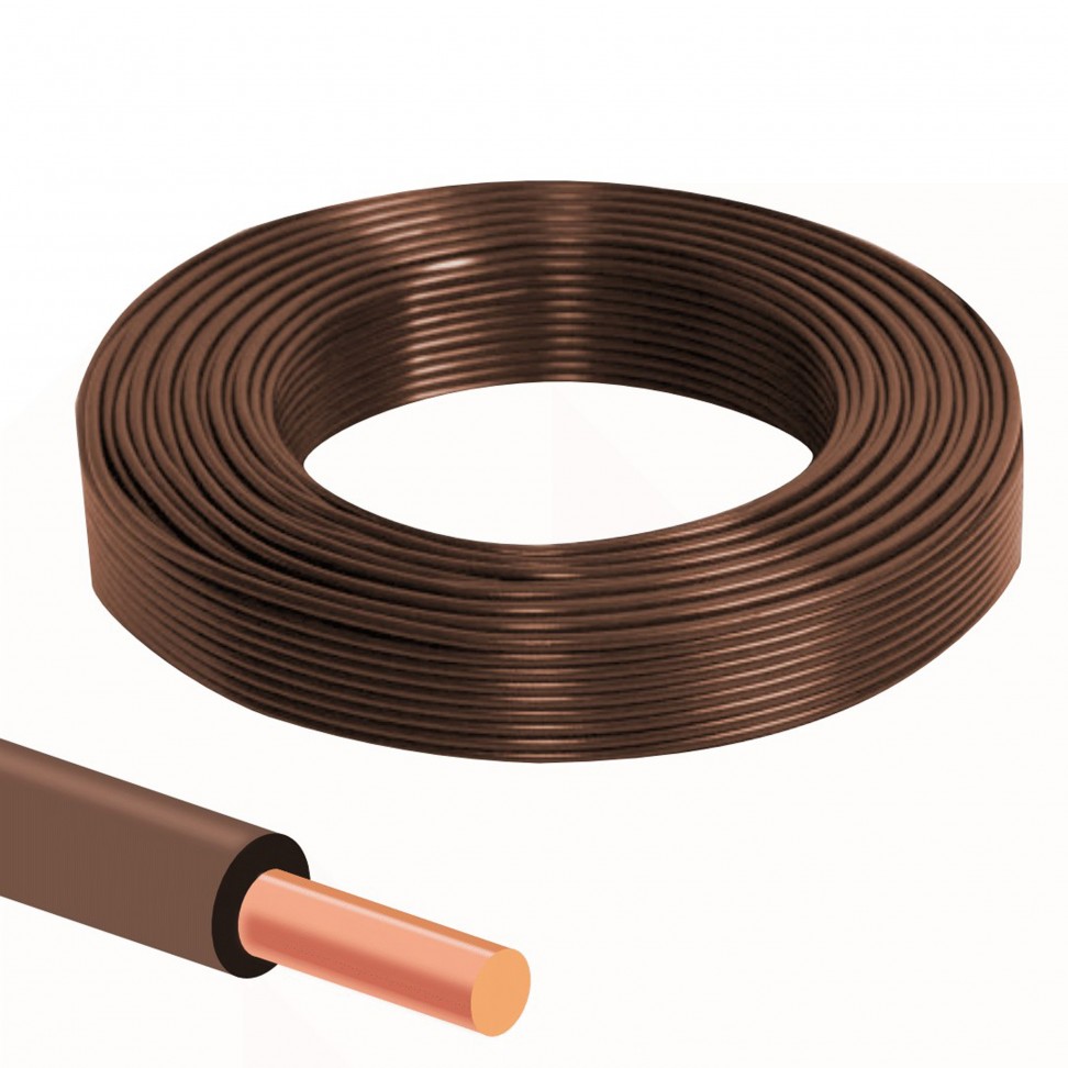 Fio V 1.5mm Castanho 100m